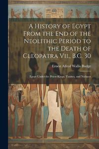 Cover image for A History of Egypt From the End of the Neolithic Period to the Death of Cleopatra Vii., B.C. 30