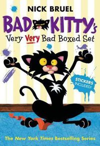 Cover image for Bad Kitty's Very Very Bad Boxed Set (#2): Bad Kitty Meets the Baby, Bad Kitty for President, and Bad Kitty School Days