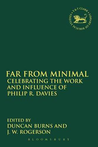 Far From Minimal: Celebrating the Work and Influence of Philip R. Davies
