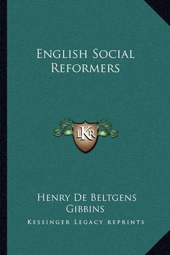 English Social Reformers