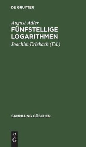 Cover image for Funfstellige Logarithmen