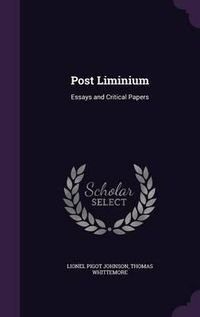 Cover image for Post Liminium: Essays and Critical Papers