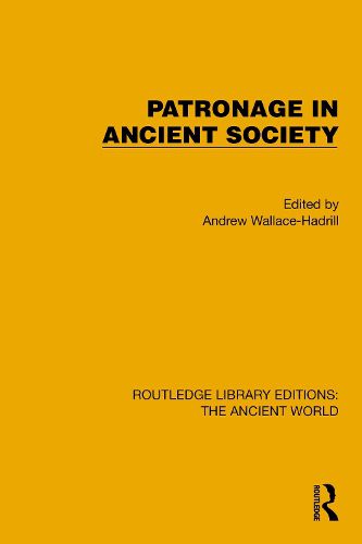Cover image for Patronage in Ancient Society