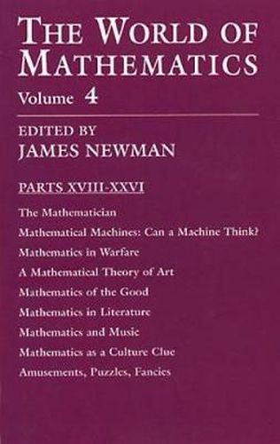 Cover image for The World of Mathematics, Vol. 4