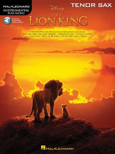 The Lion King for Tenor Sax: Instrumental Play-Along