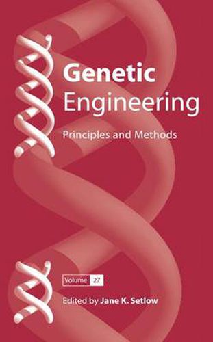 Cover image for Genetic Engineering: Principles and Methods