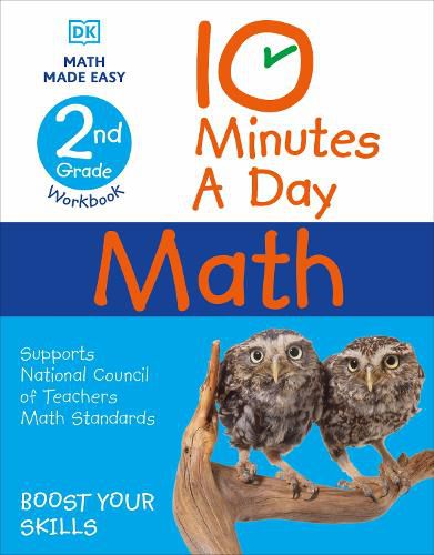 Cover image for 10 Minutes a Day Math, 2nd Grade