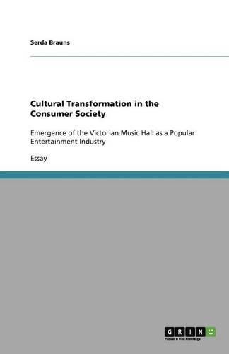 Cover image for Cultural Transformation in the Consumer Society