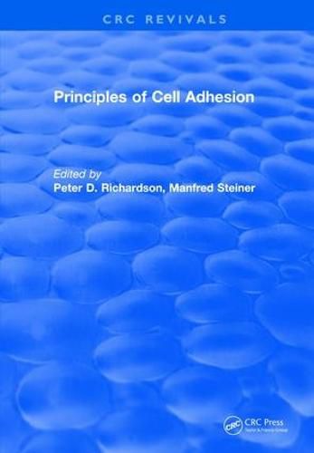 Principles of Cell Adhesion