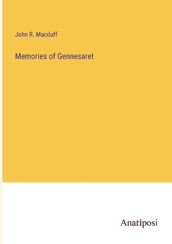 Cover image for Memories of Gennesaret