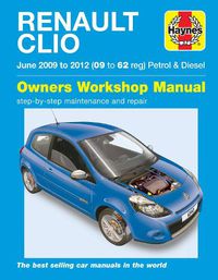 Cover image for Renault Clio (Jun '09-'12) 09 To 62