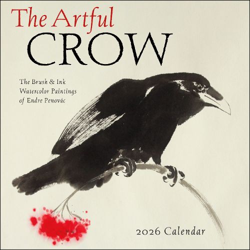 Cover image for The Artful Crow 2026 Wall Calendar