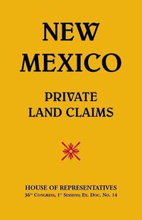 Cover image for New Mexico-Private Land Claims