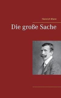 Cover image for Die grosse Sache