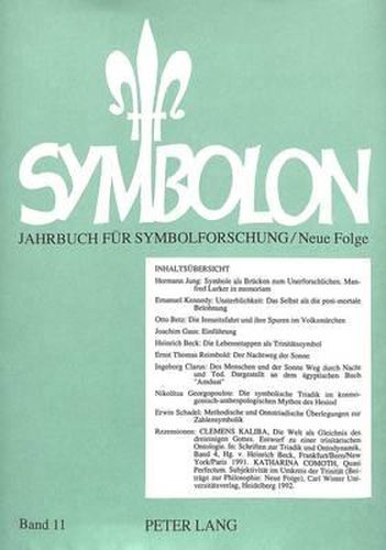 Symbolon: Jahrbuch Fuer Symbolforschung. Neue Folge, Bd. 11