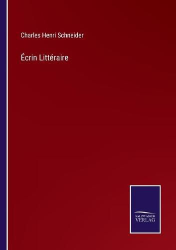 Cover image for Ecrin Litteraire