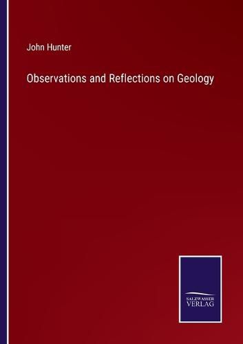 Cover image for Observations and Reflections on Geology