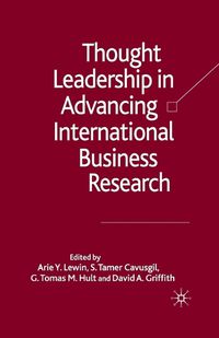 Cover image for Thought Leadership in Advancing International Business Research