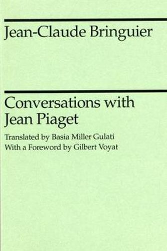 Cover image for Conversations with Jean Piaget