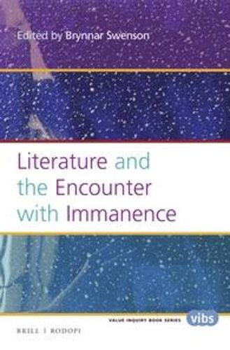 Cover image for Literature and the Encounter with Immanence