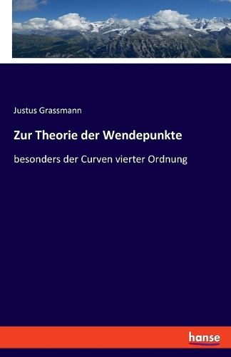 Cover image for Zur Theorie der Wendepunkte