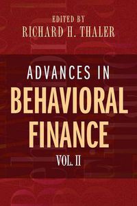 Cover image for Advances in Behavioral Finance
