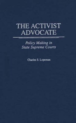 Cover image for John Andrew Frey: Policy Making in State Supreme Courts