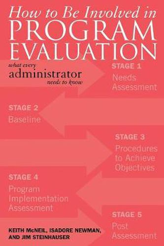 Cover image for How to be Involved in Program Evaluation: What Every Adminstrator Needs to Know