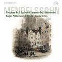 Cover image for Mendelssohn Symphonies Nos 3, 5