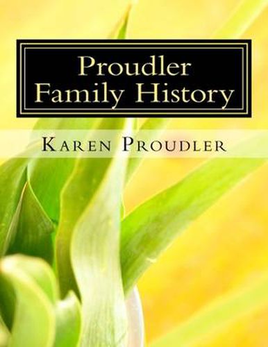 Cover image for Proudler Family History