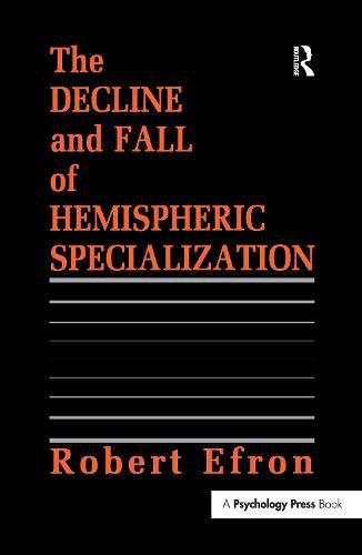 Cover image for The Decline and Fall of Hemispheric Specialization