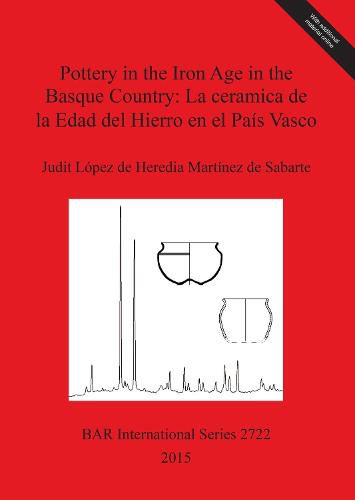 Cover image for Pottery in the Iron Age in the Basque Country: La ceramica de la Edad del Hierro en el Pais Vasco