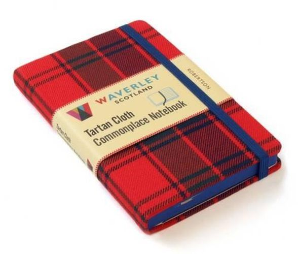 Cover image for Waverley (M): Robertson Tartan Cloth Commonplace Pocket Notebook