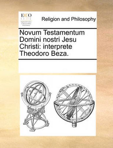 Cover image for Novum Testamentum Domini Nostri Jesu Christi