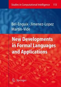 Cover image for New Developments in Formal Languages and Applications