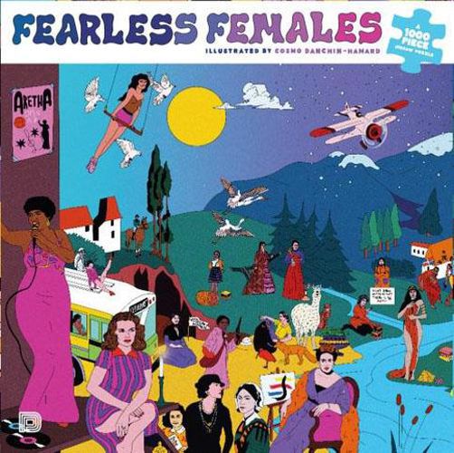 Cover image for Fearless Females: A 1000 Piece Jigsaw Puzzle