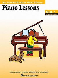 Cover image for Piano Lessons Book 3 Edition: Hal Leonard Student Piano Library