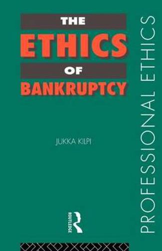 Cover image for The ethics of bankruptcy