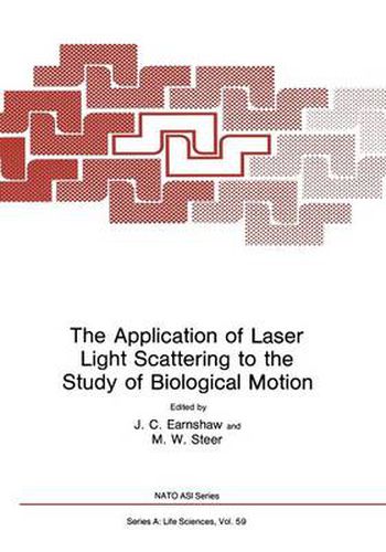 Cover image for The Application of Laser Light Scattering to the Study of Biological Motion