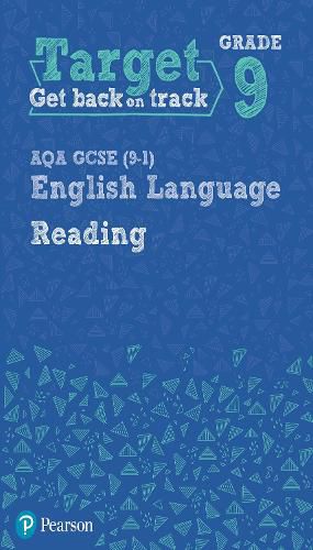 Cover image for Target Grade 9 Reading AQA GCSE (9-1) English Language Workbook