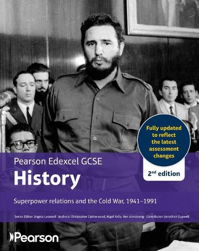 Cover image for Pearson Edexcel GCSE (9-1) History Superpower relations and the Cold War, 1941-91 2nd edition