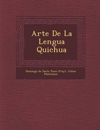 Arte de La Lengua Quichua