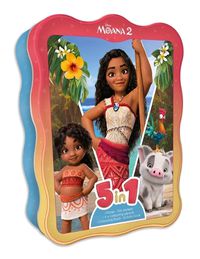 Cover image for Disney Moana 2: 5-in-1 Activity Tin