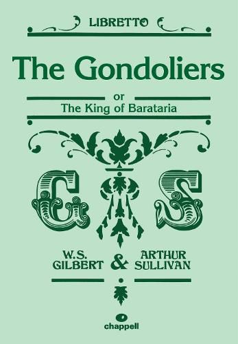 Cover image for The Gondoliers (Libretto)