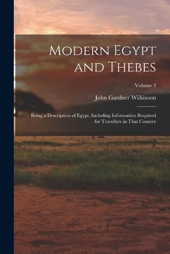 Cover image for Modern Egypt and Thebes