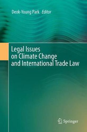 Cover image for Legal Issues on Climate Change and International Trade Law