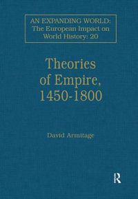 Cover image for Theories of Empire, 1450-1800