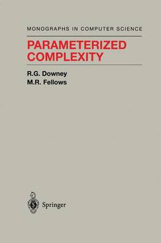 Cover image for Parameterized Complexity