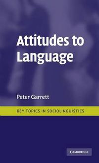 Cover image for Attitudes to Language