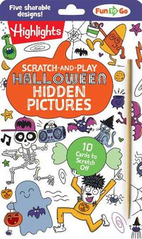 Cover image for Scratch-and-Play Halloween Hidden Pictures